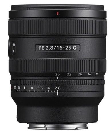 Sony FE 16-25mm F2.8 G Lens